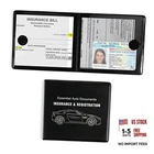 Uyye Registration And Insurance Card Holder, Vehicle Glove Box BLACK1 New. Price: $11.83.