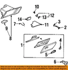 Gm Oem 97-07 Deville Instrument Panel Glove Box-lock Cylinder 12455571 New. Price: $23.34.