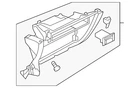 Genuine Volkswagen Glove Box Housing 5GM-857-101-82V New. Price: $196.73.