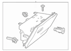Genuine Mercedes-benz Glove Compartment Housing 463-680-76-10-64-9E38 New. Price: $900.00.