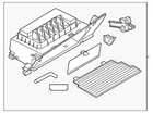 Genuine Bmw Glove Box Assembly 51-16-6-841-166 New. Price: $481.39.