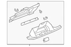 Genuine Gm Glove Box Assembly 20925891 New. Price: $128.66.