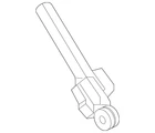 Genuine Volkswagen Glove Box Support 17B-858-309 New. Price: $24.16.
