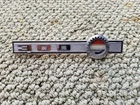 1962 Chrysler 300 Glove Box Door Name Plate Emblem Mopar 2162302 Used. Price: $45.00.