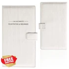 Gnegni Car Reg/ins Holder White New. Price: $20.00.