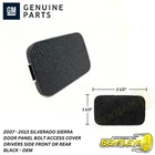 2007 - 2013 Silverado Sierra Drivers Door Panel Screw Bolt Cover Front Rear Used. Price: $17.93.