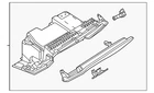Genuine Audi Glove Box Assembly 4K1-880-302-B-6PS New. Price: $264.13.