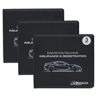 Andalus Auto Registration & Insurance Card Holder Pack, Black 3-PACK New. Price: $14.22.