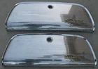 Thunderbird Ford Crhome Glove Box Door Cover Script Emblem 1958-1959 58-59 Used. Price: $200.00.