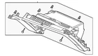 Genuine Honda Glove Box Housing 77502-T20-A01ZA New. Price: $80.07.