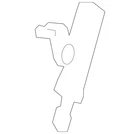 Genuine Honda Glove Box Support 77530-SHJ-A02 New. Price: $16.99.