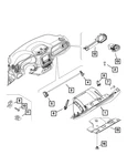 Genuine Mopar Glove Box Door Latch Striker 68247067AA New. Price: $5.94.