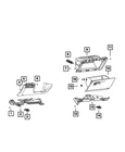Genuine Mopar Opening Glove Box 7XE87TX7AA New. Price: $119.16.