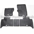 Land Rover Discovery 5 Rubber Floor Mats Black Genuine Oem New L462 2017 2020. Price: $254.95.