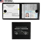 Uyye Registration And Insurance Card Holder, 13.06 By 11.81 Cm, BLACK1 New. Price: $9.66.