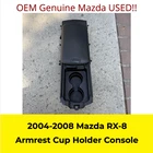2004-2008 Mazda RX-8 Oem Front Cup Holder Trim Cover Center Console Lid Armrest Used. Price: $74.97.