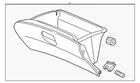 Genuine Honda Glove Box Assembly 77500-TR0-A01ZA New. Price: $220.31.