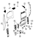 Genuine Mopar Glove Box Door 1NM85CV5AA New. Price: $223.10.