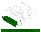 ML3Z-1506024-AE Glove Box Door. New. Genuine Ford.. Price: $131.97.