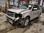 Used Front Lower Center Console Fits: 2017 Ford Expedition Floor Leather Lid. Price: $100.00.