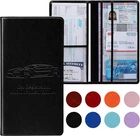 Registration And Insurance Card Holder For Women Men, Black Glove Box Paperw New. Price: $16.52.