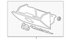 Genuine Gm Compartment Door 25962465 New. Price: $15.82.