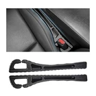 Kvaey 2PCS Car Seat Gap Filler Organizer, Pu Leather Crevice Blocker Black New. Price: $24.96.