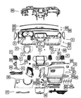 Genuine Mopar Instrument Panel Applique 6EG97SZSAC New. Price: $108.63.