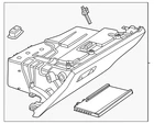 Genuine Mercedes-benz Glove Compartment Housing 206-680-71-00-8T92 New. Price: $222.85.