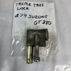 Oem Suzuki GT380 Triple Tree Steering Lock 1974 Ignition Neck Assem No Key Used. Price: $18.03.