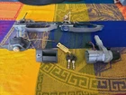 Mercedes W126 Complete Lock Set Ignition Door Handles Glove Box Trunk Key Used. Price: $450.00.