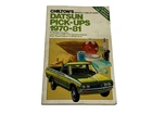 Chilton's Repair Manual 1970-81 Datsun Pick-up L16 L18 L20B Z22 Gas Diesel Truck Used. Price: $12.99.