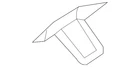 Genuine Nissan Glove Box Door Striker 68640-5RL0A New. Price: $11.06.