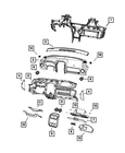 Genuine Mopar Glovebox Door Latch 1DN89XDVAB New. Price: $46.12.