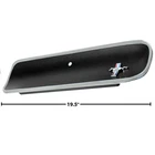 1965 Mustang Glove Box Emblem & Door Black Curved Standard Interior New. Price: $149.99.