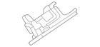 Genuine Audi Latch 8W1-857-131-A-6PS New. Price: $113.83.