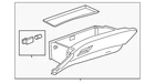 Genuine Gm Glove Box Door 23193012 New. Price: $75.73.
