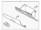 Genuine Ford Glove Box Assembly AH6Z-54060T10-AB New. Price: $102.62.
