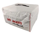Sea Ray Life Jacket Storage Bag Preserver Vest Boat Marine White Heavy Duty. Price: $17.95.