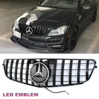 Front Grille For Mercedes Benz W204 C250 C350 C300 W/led Star 2008-2014 New. Price: $80.99.