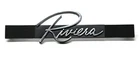 New "riviera" Glove Box Script Emblem / For 1963 Buick Dash Badge Trim. Price: $49.99.