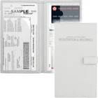 Auto Insurance And Registration Card Holder - Vehicle Glove Box Document Organiz New. Price: $23.69.
