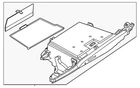 Genuine Bmw Glove Box Assembly 51-16-9-490-194 New. Price: $443.10.