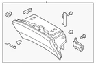 Genuine Ford Glove Box Assembly HA1Z-58060T10-BE New. Price: $951.52.