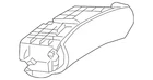 Genuine Mercedes-benz Glove Box 230-680-04-87-9C83 New. Price: $1445.80.