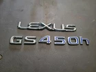 2006-2011 Lexus GS450H Oem Rear Trunk Lid Emblems Badges Factory Original Blue Used. Price: $27.00.