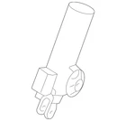 Genuine Audi Strut Cylinder 4F1-880-324-A New. Price: $114.45.