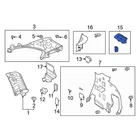 For Toyota Highlander 20-25 Rear Left Interior Quarter Panel Cup Holder New. Price: $67.67.