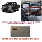 2017 2018 2019 2020 2021 2022 Ford F-250SD F-350SD Glove Box Medium Earth Gray Used. Price: $60.00.