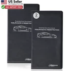 Andalus Auto Registration Insurance Card Holder 2 Pack Waterproof From New. Price: $10.88.
